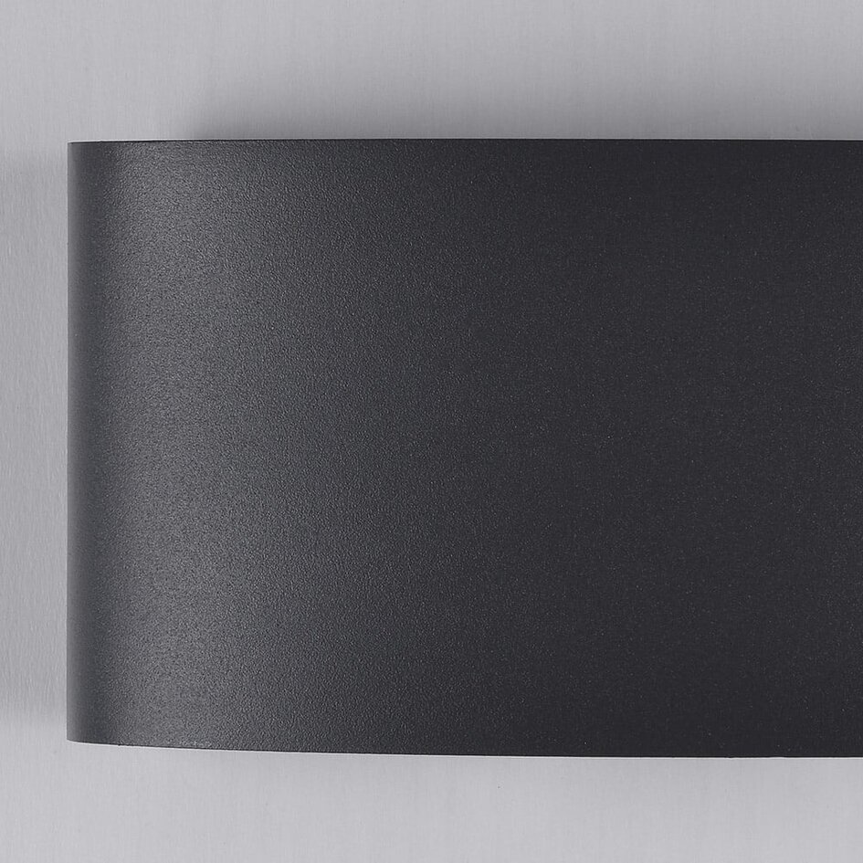 Design vägglampa utomhus Sena 6 x 1W- antracit