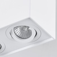 Designspot Timmy vinklingsbar, 2-ljus - vit