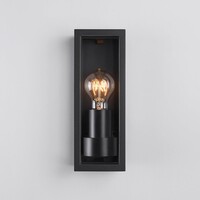 Industriell vägglampa Valentina - svart