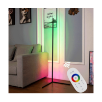 Golvlampa med RGB-belysning och fjärrkontroll
