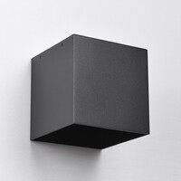 Solcellsdriven utomhuslampa Vikke - svart
