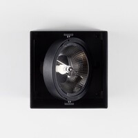 AR111 Utanpåliggande spotlight 1-ljus Willow - svart
