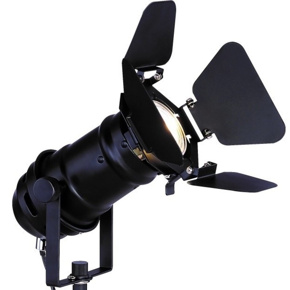 Bordslampa Cam - matt svart