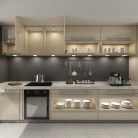LED-skåpsbelysning Apollo komplett set med 3 spotlights