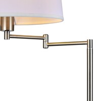 Golvlampa Andrea exkl. lampskärm - kromsilver