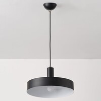 Modern pendellampa Bijou, mattsvart