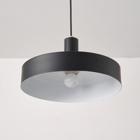 Modern pendellampa Bijou, mattsvart