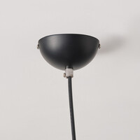 Modern pendellampa Bijou, mattsvart