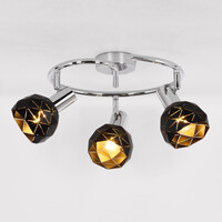 Modern taklampa med 3 spotlights - Chalice