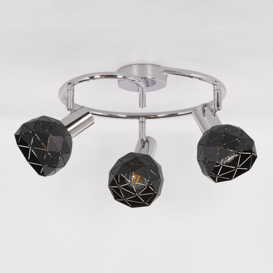 Modern taklampa Chalice med tre lampor