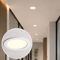 12W LED-downlight rund med justerbar färgtemperatur - Ø170mm