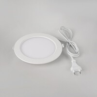 12W rund LED downlight med anpassningsbar färgtemperatur - Ø170mm