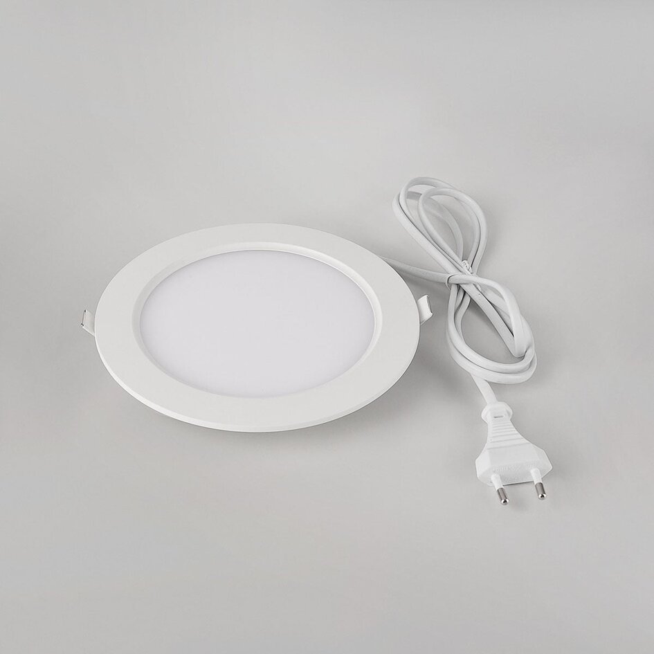12W rund LED downlight med anpassningsbar färgtemperatur - Ø170mm