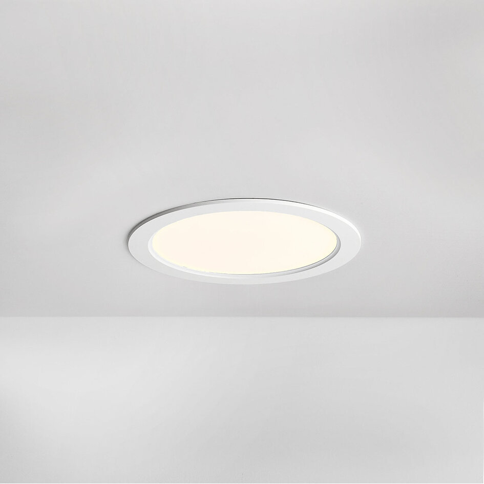 18W rund LED-downlight med anpassningsbar färgtemperatur - Ø225mm