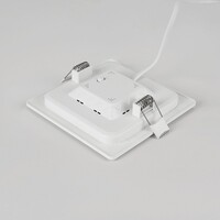 6W fyrkantig LED-downlight med justerbar färgtemperatur - 120 x 120 mm