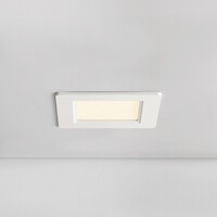 6W fyrkantig LED-downlight med justerbar färgtemperatur - 120 x 120 mm