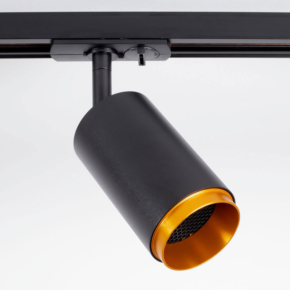 Set med 1-fas skensystem på 1,5 meter och Jade-spotlights, svart