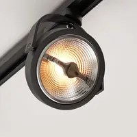 Set med 1-fas skensystem på 3 meter och Skaly-spotlights, svart