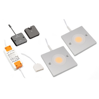 LED-skåpsbelysning Alina komplett set med 2 spotlights