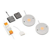 LED-skåpsbelysning Kaya komplett set med 2 spotlights
