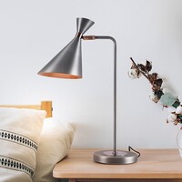 Antik silver- och kopparbordslampa - Arizona
