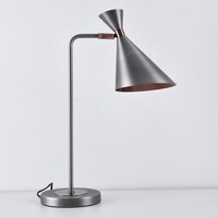 Bordslampa Arizona, antiksilver med koppar