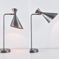 Antik silver- och kopparbordslampa - Arizona