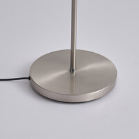 Modern golvlampa Claire med fem lampor i guld