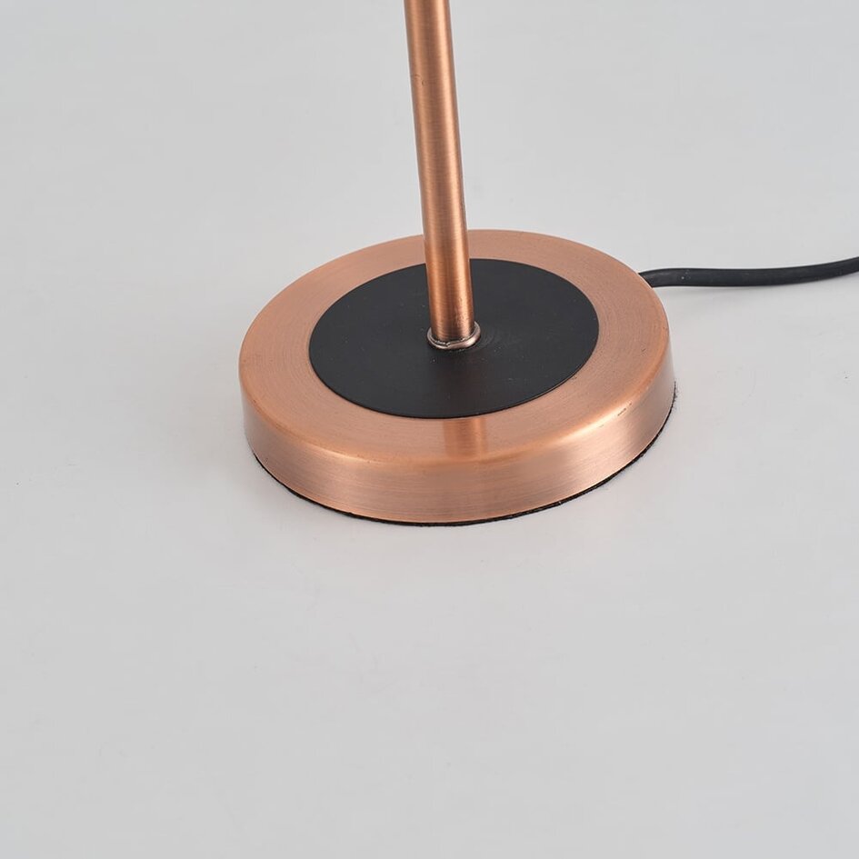 Industriell bordslampa koppar - Ruby