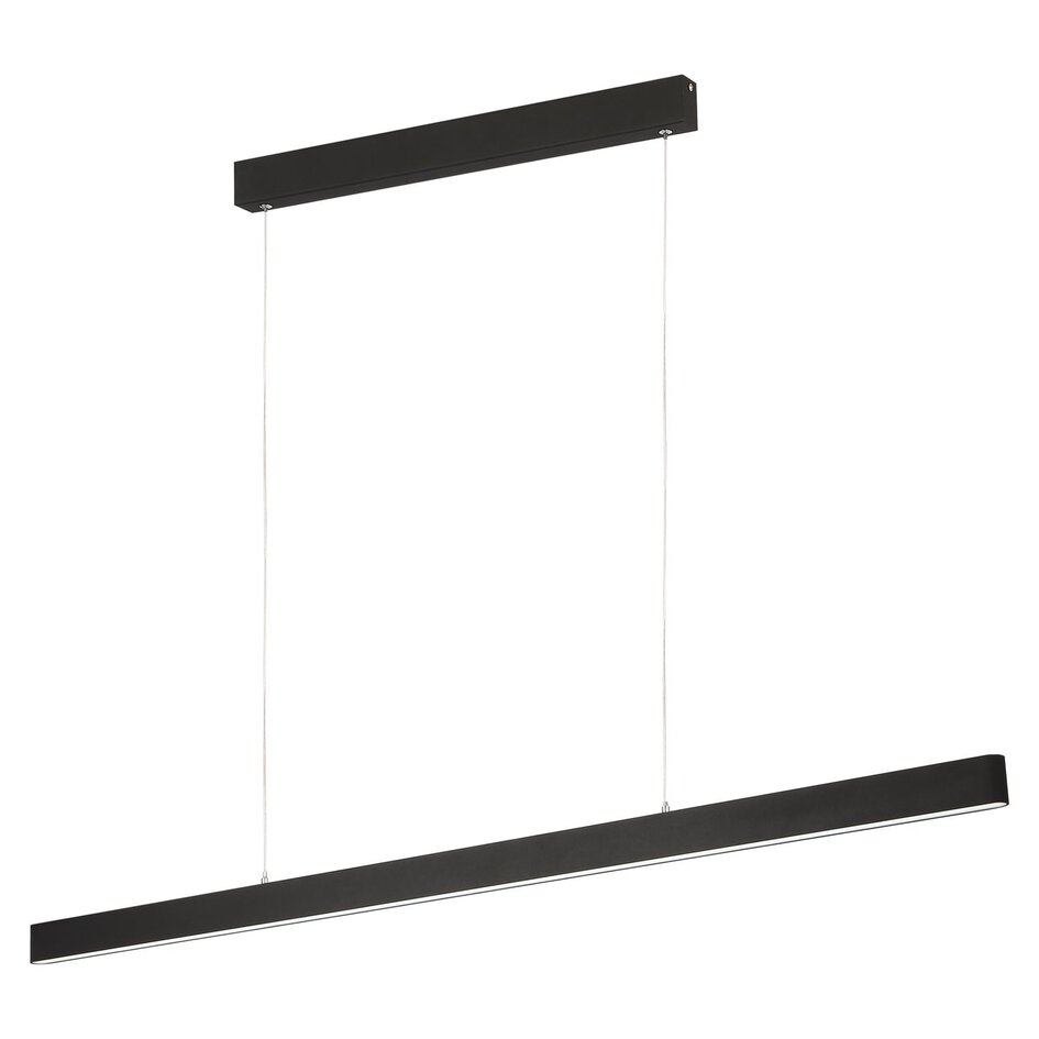 Minimalistisk pendellampa Andre med flera dimalternativ - svart