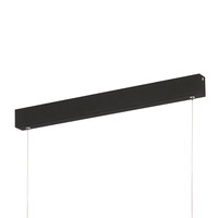 Minimalistisk pendellampa Andre med flera dimalternativ - svart