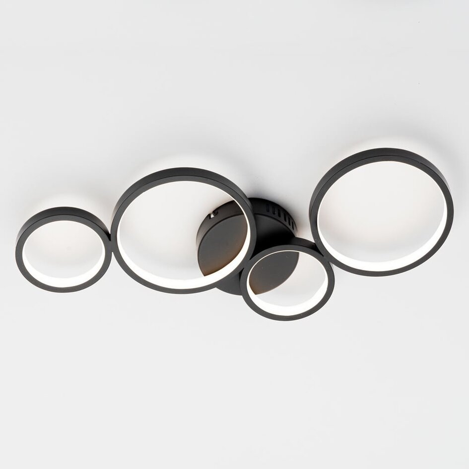 Modern taklampa Lynn med integrerad LED, 3-stegs dimbar