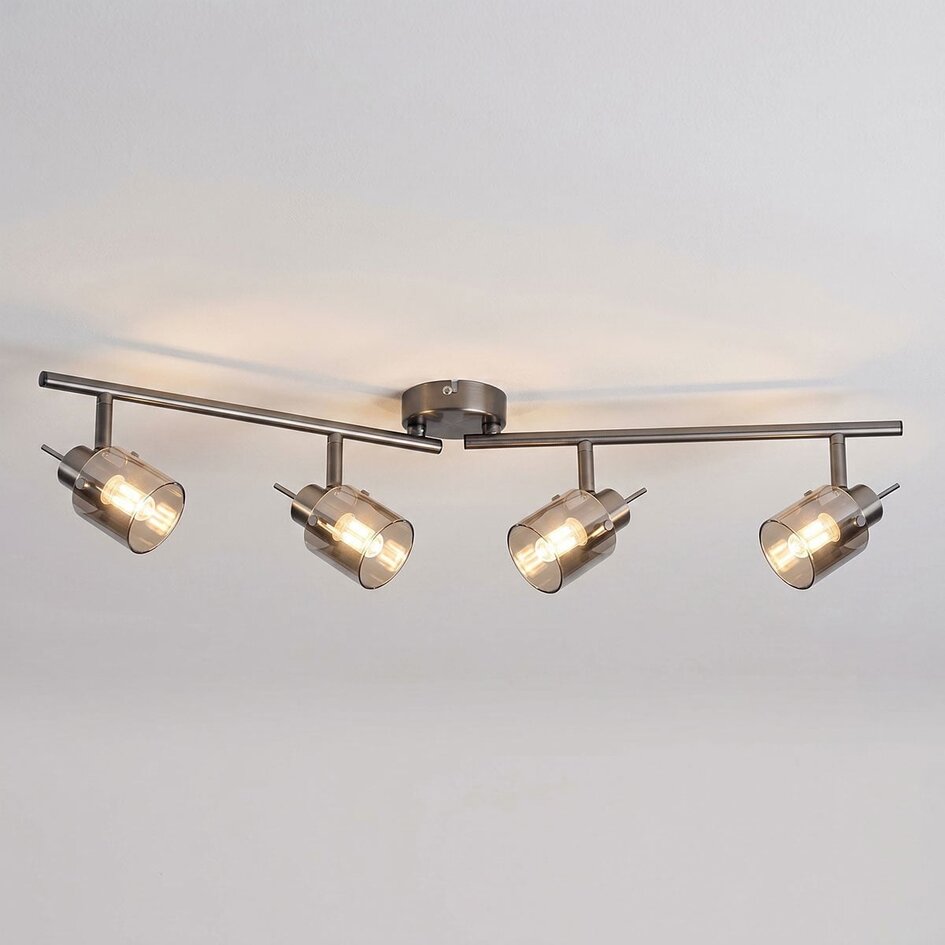 Modern spotlight Harlow med fyra lampor - G9-fattning