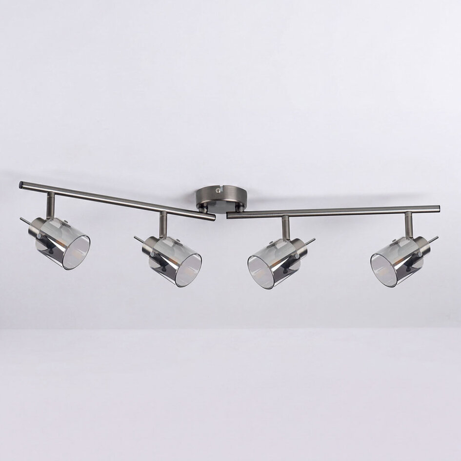 Modern spotlight Harlow med fyra lampor - G9-fattning