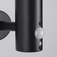 Modern solcellsdriven utomhusvägglampa med sensor - Dimmy