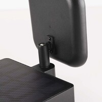 Solcellsdriven utomhuslampa Helena - svart med integrerad LED