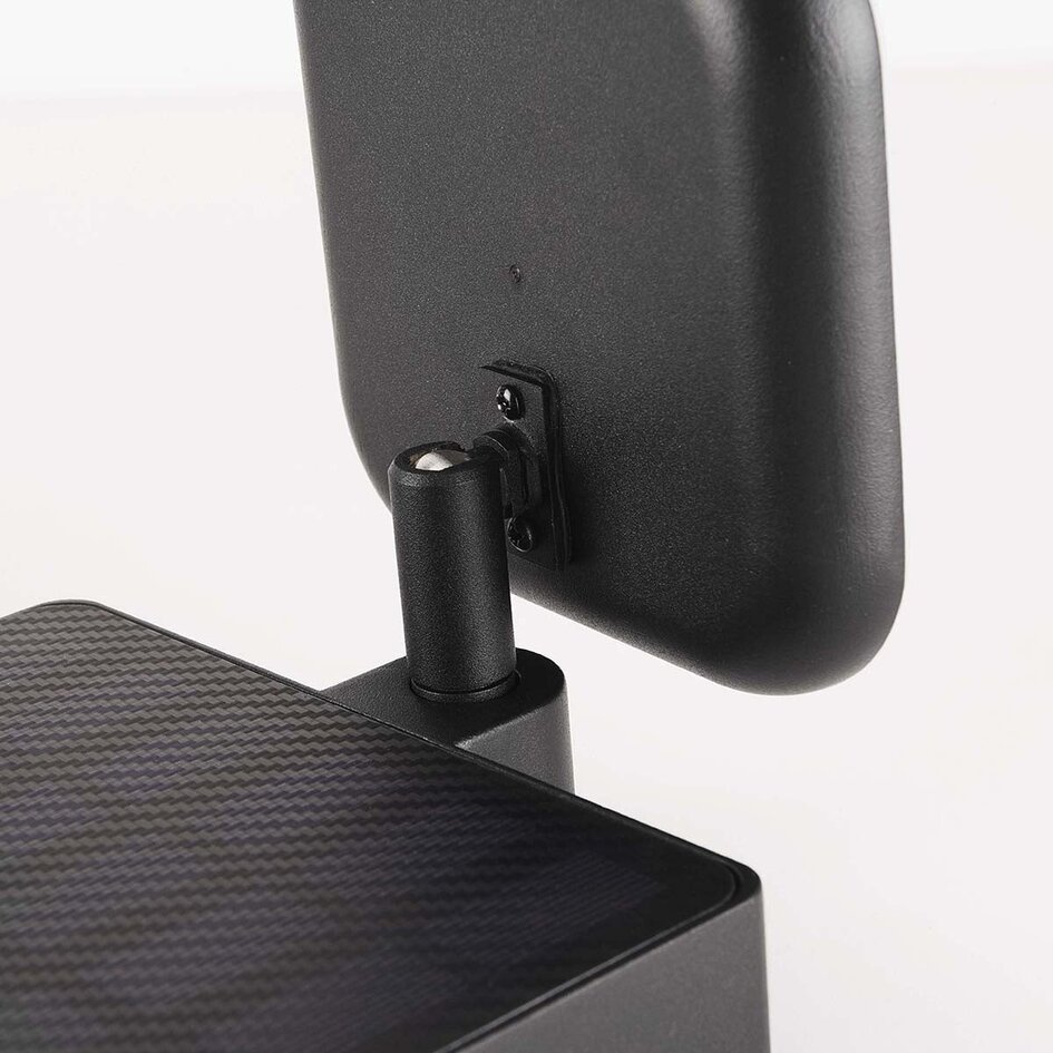 Solcellsdriven utomhuslampa Helena - svart med integrerad LED