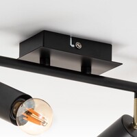 Modern taklampa Kel med två spotlights