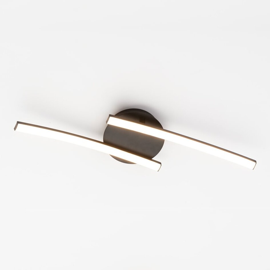 Designad taklampa Luxie med integrerade lysdioder, dimbar