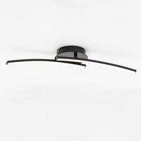 Designad taklampa Luxie med integrerade lysdioder, dimbar