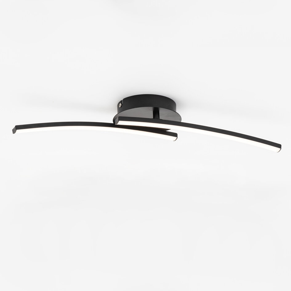 Designad taklampa Luxie med integrerade lysdioder, dimbar