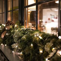 Julbelysning | 15 meter med 300 lampor | extra varmvit | PVC