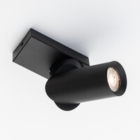 Industriell takspotlight Eve - svart