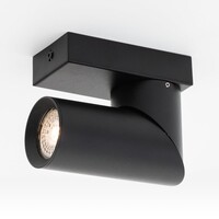 Industriell takspotlight Eve - svart