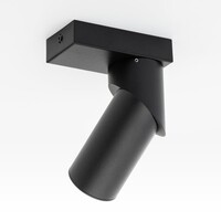 Industriell takspotlight Eve - svart