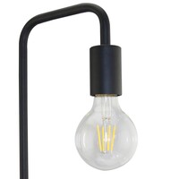 Bordslampa Kent - svart med öppen design