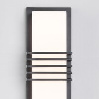 Utomhusvägglampa Jean - svart med integrerad LED
