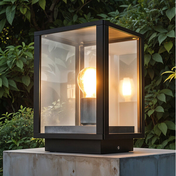 Utomhusbordslampa Sem - svart