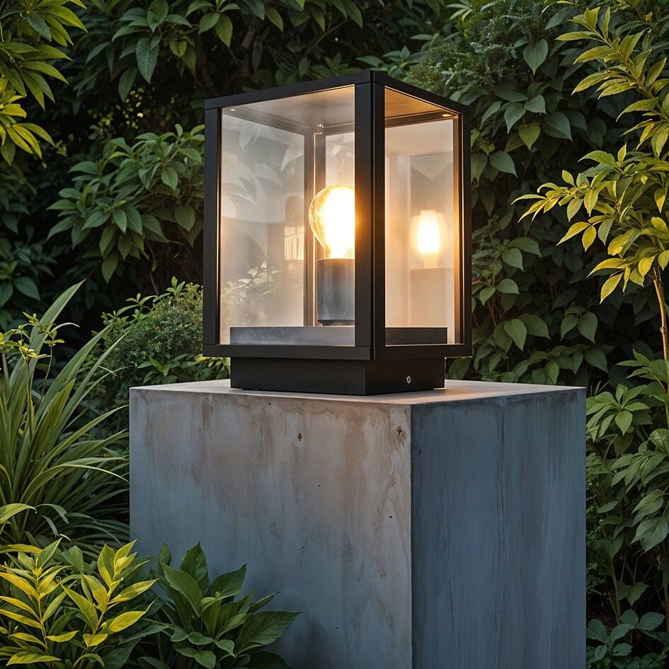 Utomhusbordslampa Sem - svart