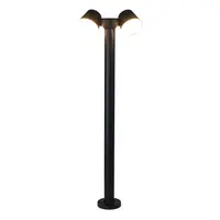 Justerbar stående utomhuslampa Penny - svart med integrerad LED